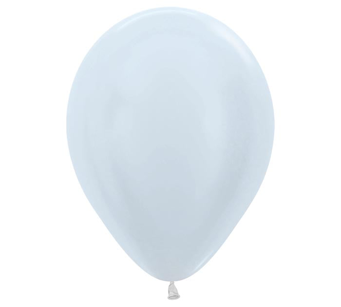 Pearl White Latex Balloon 1ct, 5&quot; 