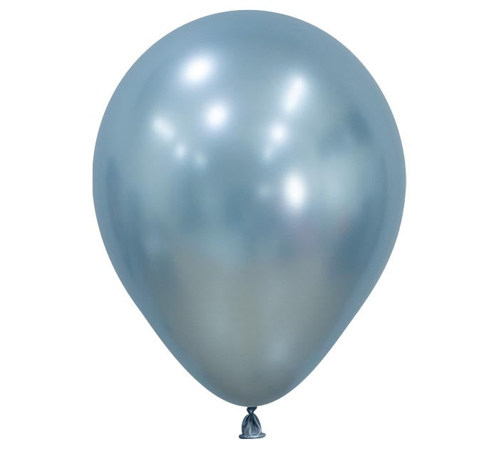 Silk Arctic Blue Latex Balloon 1ct, 5&quot; 