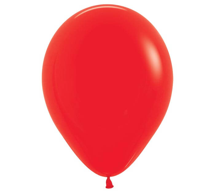 Fashion Red Latex Balloon 5"