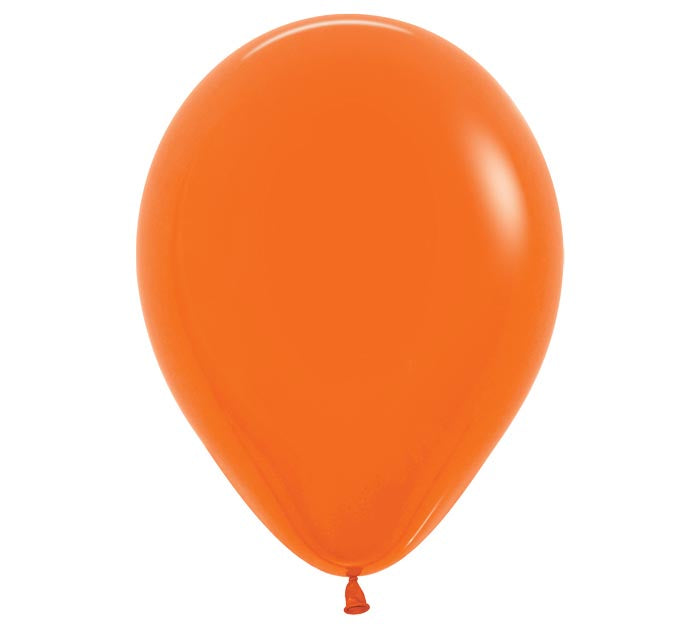 Fashion Orange Latex Balloon 1ct, 5" 