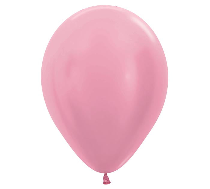 Pearl Pink Latex Balloon 1ct, 5" 