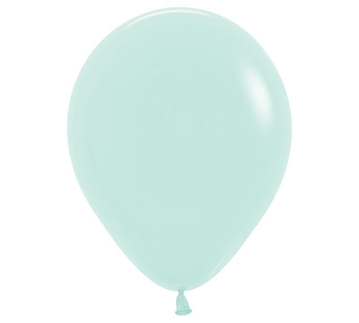 Pastel Matte Green Latex Balloon 1ct, 11" 