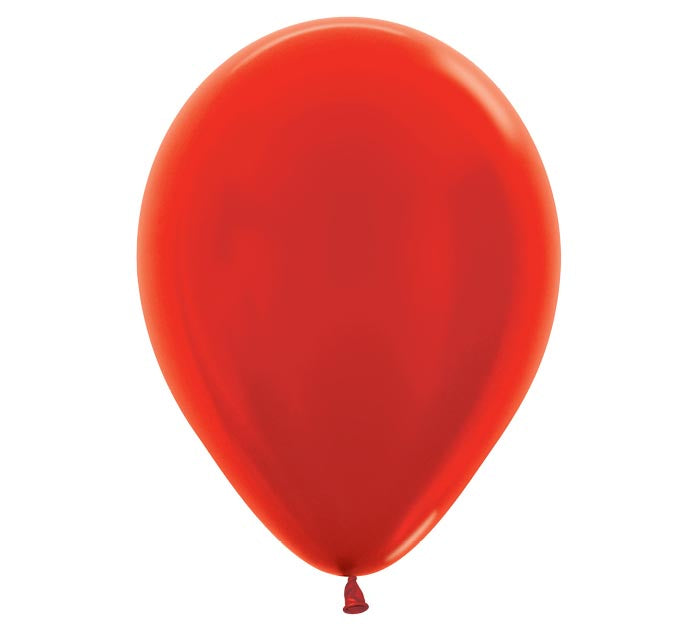 Metallic Red Latex Balloon 1ct, 11&quot;