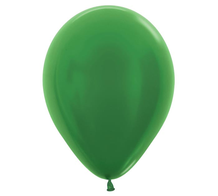 Metallic Green Latex Balloon 1ct, 11&quot; 