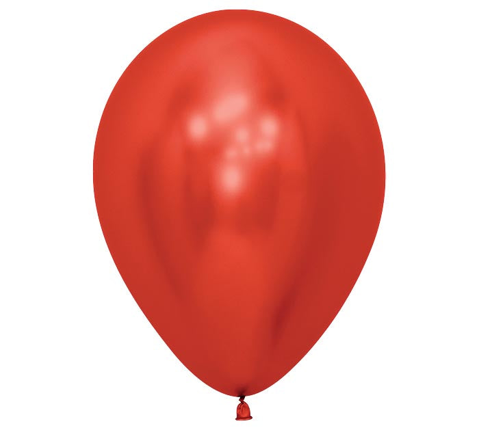 Reflex Crystal Red Latex Balloon 1ct, 11&quot; 