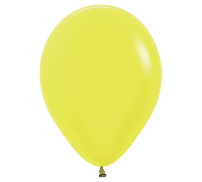 Neon Yellow Latex Balloon 1ct, 11&quot; 