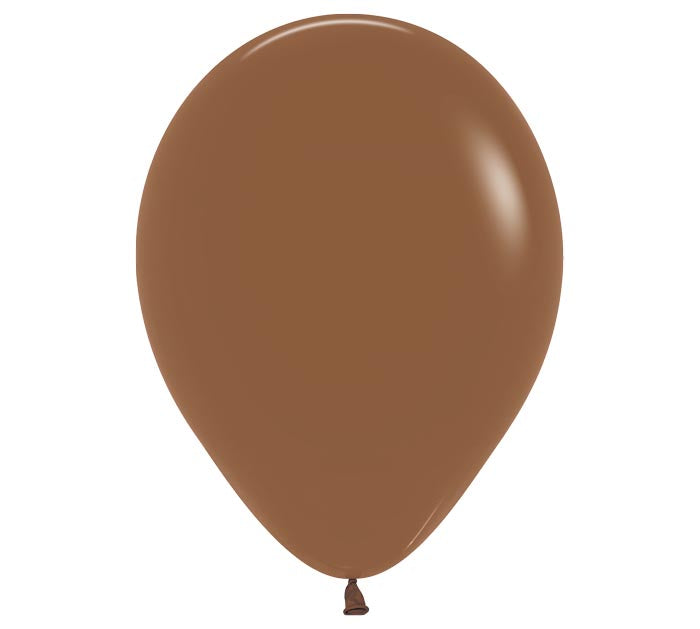 Deluxe Coffee Latex Balloon 1ct, 11"