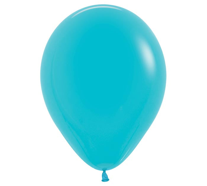 Deluxe Turquoise Blue Latex Balloon 1ct, 11" 