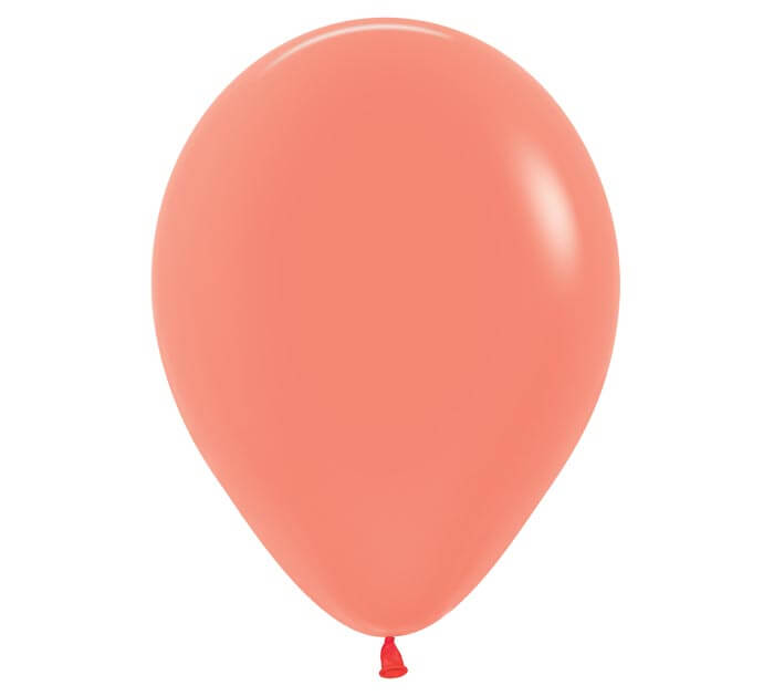 Neon Orange Latex Balloon 11"