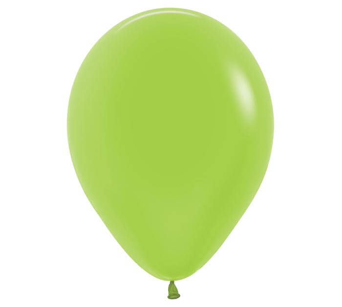 Neon Green Latex Balloon 11"