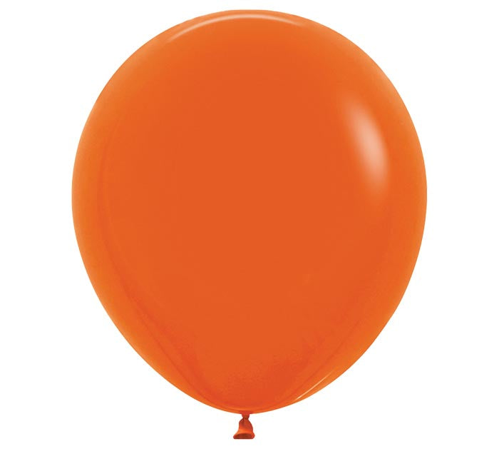 Fashion Orange Latex Balloon 1ct, 18&quot; 