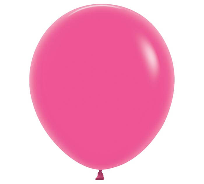 Deluxe Fuchsia Latex Balloon 1ct, 18"