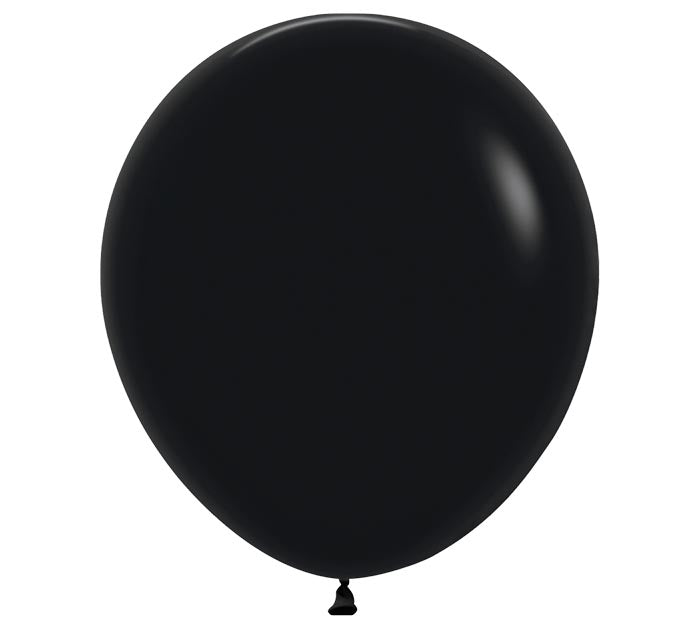 Deluxe Black Latex Balloon 1ct, 18&quot; 