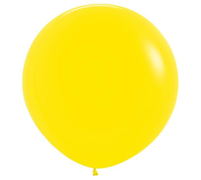 Fashion Yellow Latex Balloon 1ct, 36&quot;