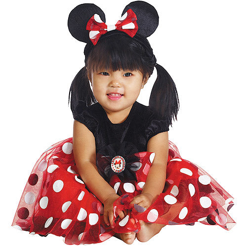 Red Minnie Mouse Deluxe Costume for Babies