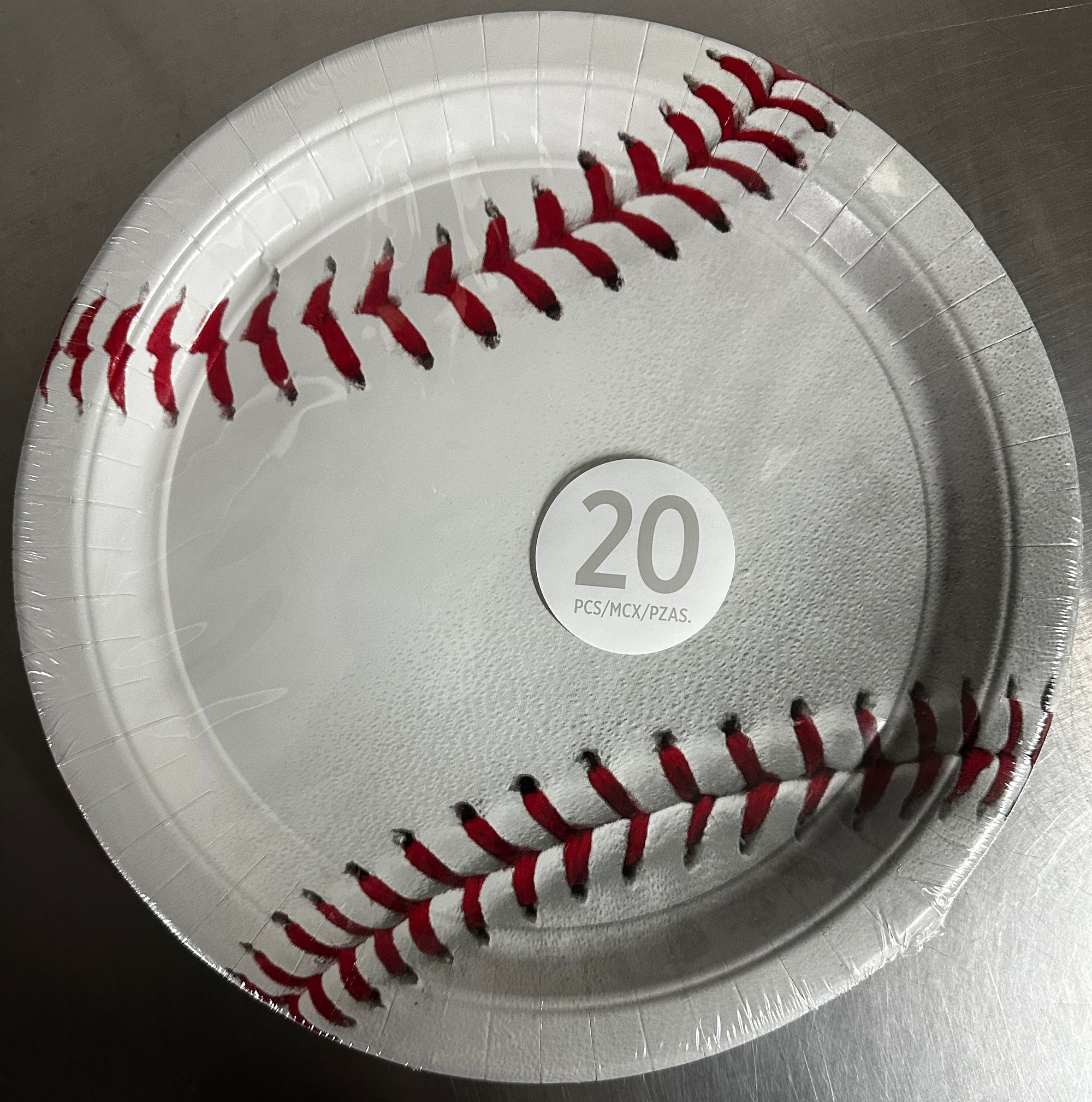 Home Run Dinner Plates 20ct