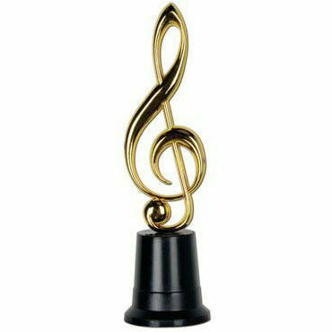 Beistle Company, INC. THEME Music Award 8½&quot; Trophy