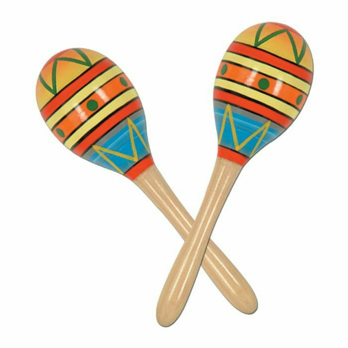 beistle HOLIDAY: FIESTA Fiesta Fun Party Maracas