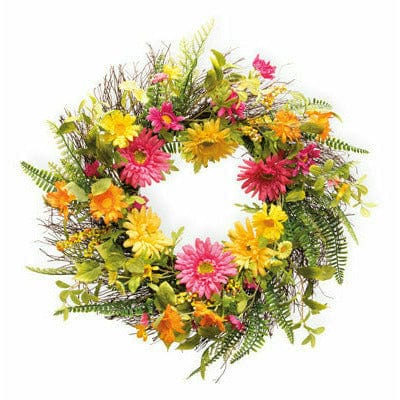 Boston International, Inc. BOUTIQUE Gerber Daisy Wreath