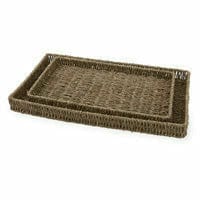 Boston International, Inc. BOUTIQUE SEAGRASS RECTANGULAR TRAY