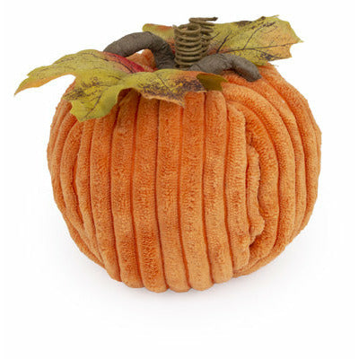 Boston International, Inc. HOLIDAY: FALL ORANGE CHENILLE PUMPKIN