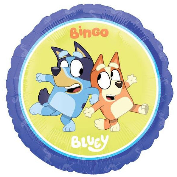 Burton and Burton BALLOONS 116 Bluey Bingo 17&quot; Mylar Balloon