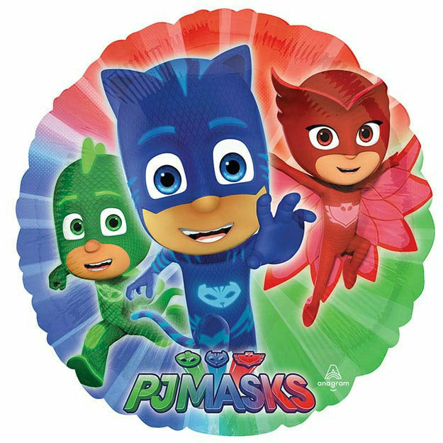 Burton and Burton BALLOONS 126 17&quot; PJ Masks Happy Birthday Foil