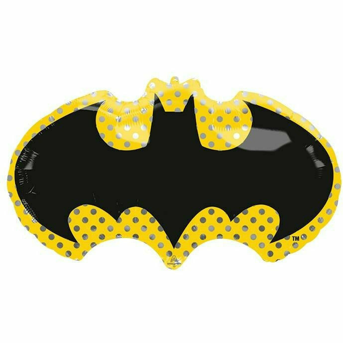 Burton and Burton BALLOONS 149 30" PKG BATMAN SUPERSHAPE Foil