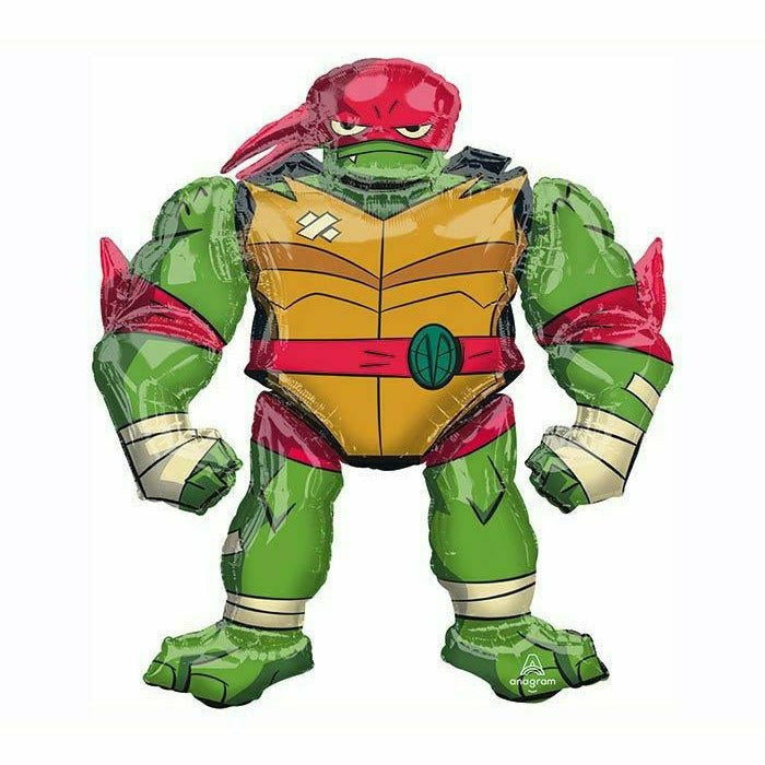 Burton and Burton Balloons 155 54&quot;PKG NINJA TURTLE RAPHAEL AIRWALKER