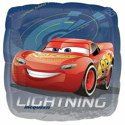 Burton and Burton BALLOONS 166a 17&quot; Lightning McQueen Cars 3 Foil