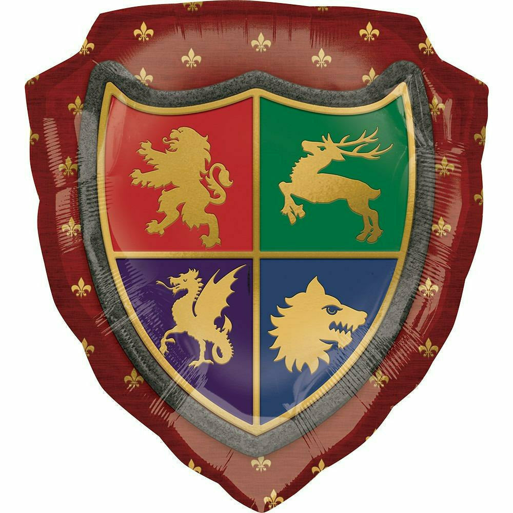 Burton and Burton BALLOONS 176 MEDIEVAL SHIELD SHAPE SUPERSHAPE