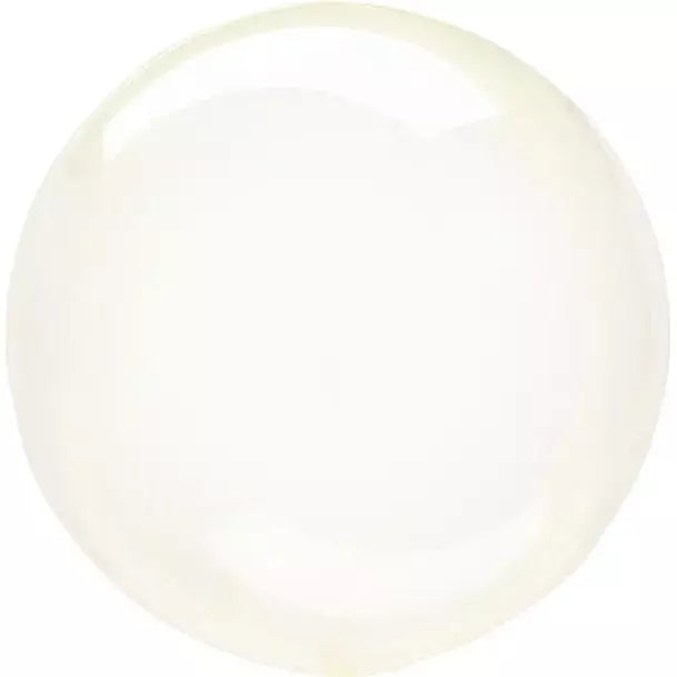 Burton and Burton BALLOONS 18&quot; Crystal Clearz Yellow Balloon