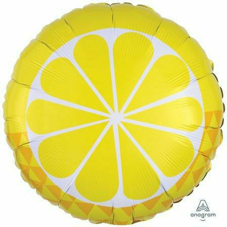 Burton and Burton BALLOONS 18" Lemon Foil