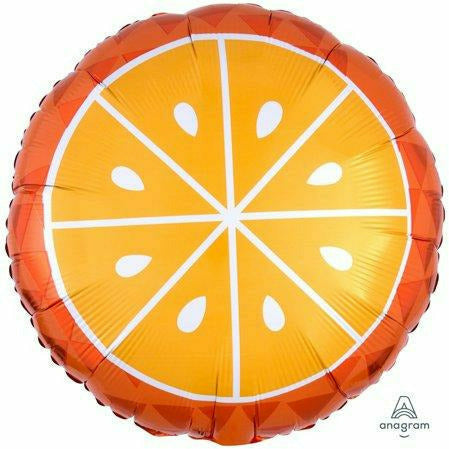 Burton and Burton BALLOONS 18&quot; Orange Foil