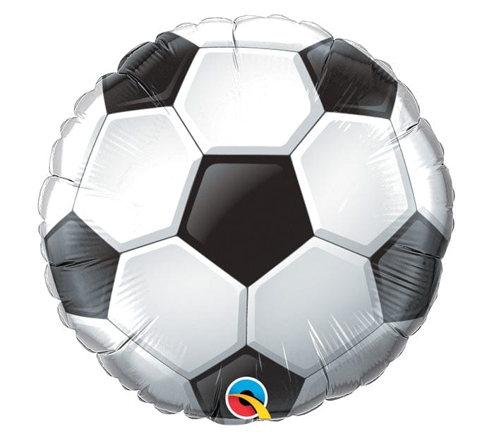 Burton and Burton BALLOONS 18&quot; SOCCER BALL SHAPED FOIL BALLOON