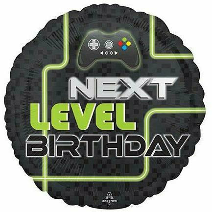 Burton and Burton BALLOONS 203A 17&quot; Next Level Birthday Foil