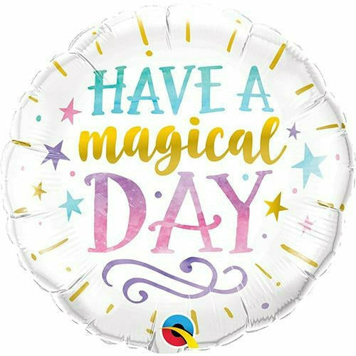 Burton and Burton BALLOONS 228 18&quot; Have a Magical Day Foil