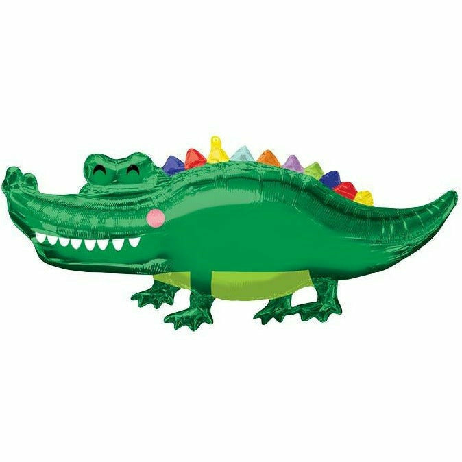 Burton and Burton BALLOONS 238A 42&quot; Gator Shape Foil