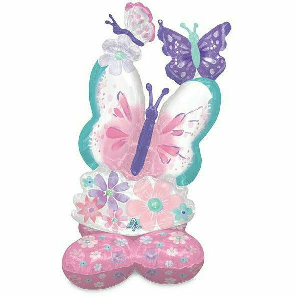 Burton and Burton Balloons 240 44&quot;PKG AIRLOONZ FLUTTERS BUTTERFLY