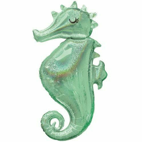 Burton and Burton BALLOONS 260 38&quot; Seahorse Jumbo Foil