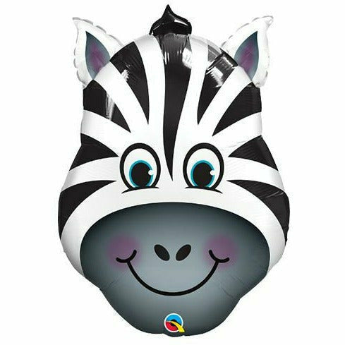 Burton and Burton BALLOONS 273 32&quot; Zebra Jumbo Foil