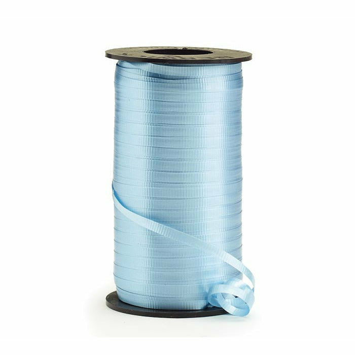 Burton and Burton BALLOONS 3/16" LIGHT BLUE 550 YD Curling Ribbon