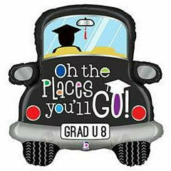 Burton and Burton BALLOONS 31&quot; Oh The Places You&#39;ll Go Car Foil