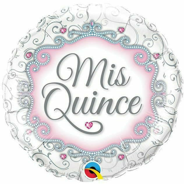 Burton and Burton Balloons 311A 18"PKG SPA MIS QUINCE JEWELS