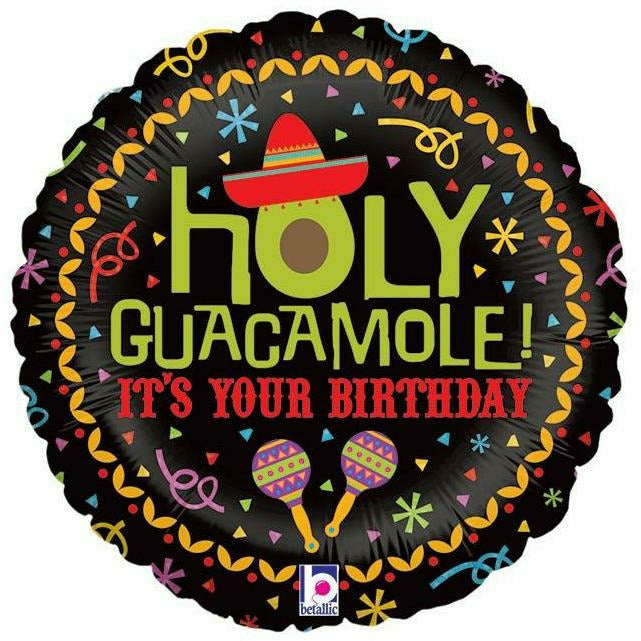 Burton and Burton BALLOONS 335 18&quot; Holy Guacamole Foil