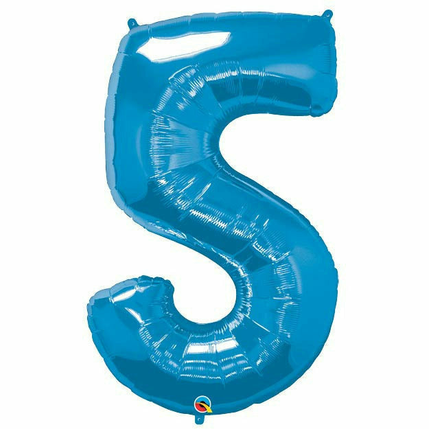 Burton and Burton BALLOONS 34"PKG SAPPHIRE BLUE FIVE