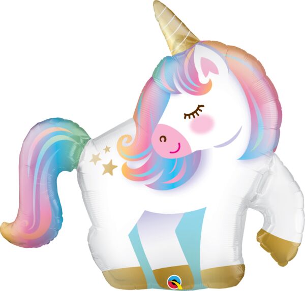 Burton and Burton BALLOONS 41&quot; Unicorn Foil Balloon