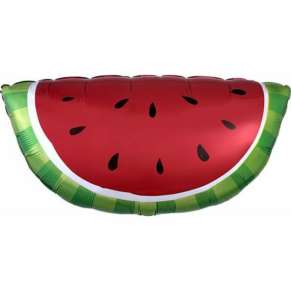 Burton and Burton BALLOONS 438 Watermelon Foil Balloon 32&quot;