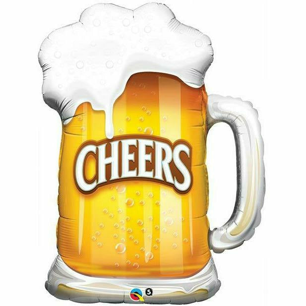 Burton and Burton BALLOONS 472 35" Cheers Beer Shape Foil