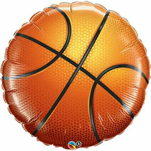 Burton and Burton BALLOONS 484 36&quot; Basketball Shape Foil